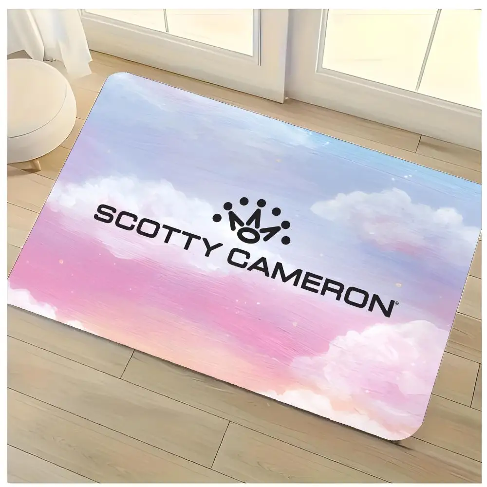 Golf Equipment Logos - Tapis de sol en flanelle absorbante